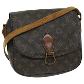 Louis Vuitton-LOUIS VUITTON Monogram Saint Cloud GM Shoulder Bag M51242 LV Auth 67384-Monogram