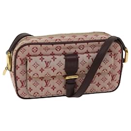 Louis Vuitton-LOUIS VUITTON Monogram Mini Juliet MM Shoulder Bag Red M92219 LV Auth ep3500-Red