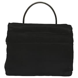 Prada-PRADA Hand Bag Nylon Black Auth ar11455b-Black