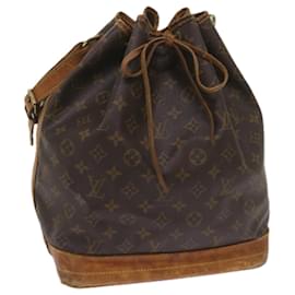 Louis Vuitton-LOUIS VUITTON Monogram Noe Shoulder Bag M42224 LV Auth 67408-Monogram