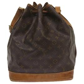 Louis Vuitton-LOUIS VUITTON Monogram Noe Shoulder Bag M42224 LV Auth 67408-Monogram