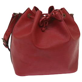 Louis Vuitton-LOUIS VUITTON Epi Petit Noe Bolso de hombro rojo M44107 LV Auth ar11458segundo-Roja