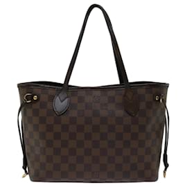 Louis Vuitton-LOUIS VUITTON Damier Ebene Neverfull PM Tote Bag N51109 LV Auth fm3226-Other