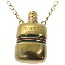 Gucci-GUCCI Necklace Gold Auth ar11463b-Golden