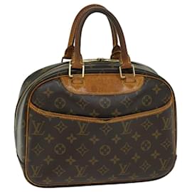 Louis Vuitton-LOUIS VUITTON Monogram Trouville Hand Bag M42228 LV Auth ep3403-Monogram