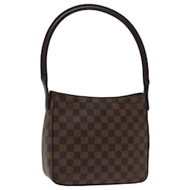 Louis Vuitton-LOUIS VUITTON Damier Ebene Looping MM Shoulder Bag SPO LV Auth 67295-Other