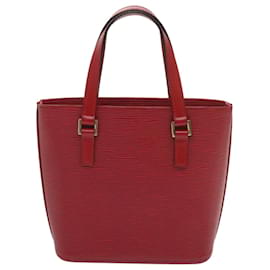 Louis Vuitton-LOUIS VUITTON Epi Vavin PM Tote Bag SPO 2façon Rouge LV Auth 66533SA-Rouge