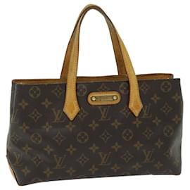Louis Vuitton-LOUIS VUITTON Monogram Wilshire PM Hand Bag M40595 LV Auth ar11456b-Monogram