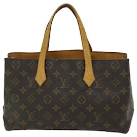 Louis Vuitton-LOUIS VUITTON Monogram Wilshire PM Hand Bag M40595 LV Auth ar11456b-Monogram