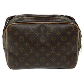 Louis Vuitton-LOUIS VUITTON Monogram Reporter PM Bolsa de Ombro M45254 LV Auth fm3232-Monograma