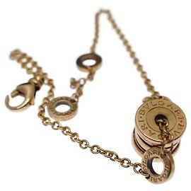 Bulgari Bracelet Bvlgari B.Zero1 Element Or Rose [18K] Bracelet Charme Sans Pierre Or Rose Bijouterie dorée