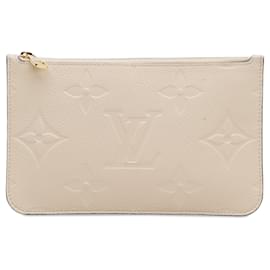Louis Vuitton-Brown Louis Vuitton Monogram Empreinte Neverfull Pouch-Brown