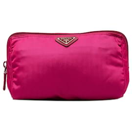 Prada-Bolso Prada Tessuto rosa-Rosa