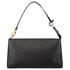 Louis Vuitton-Louis Vuitton Epi leather pochette-Black