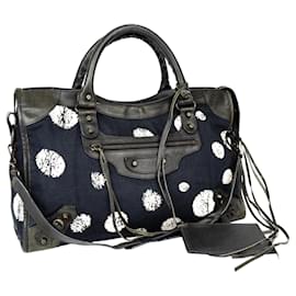 Balenciaga-Balenciaga The City Bag-Blue