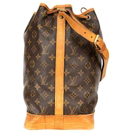 Louis Vuitton-Louis Vuitton Lona Monograma Sac Noe Grande-Marrom