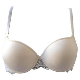 Cream La Perla bra 80 B Cream