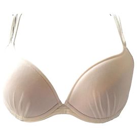 Cream La Perla bra 90 C Cream