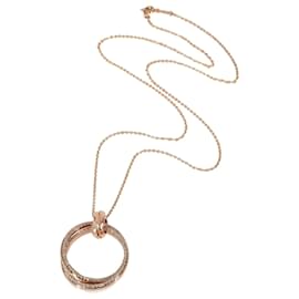 Tiffany & Co-TIFFANY & CO. Paloma Picasso Diamond Melody Pendant in 18k Rose Gold 0.40 ctw-Metallic
