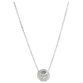 Cartier-Cartier D'Amour Necklace in 18K white gold 0.30 ctw-Silvery,Metallic