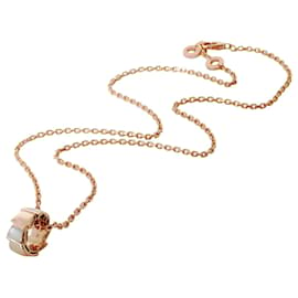 Bulgari-BVLGARI Serpenti Fashion Necklace in 18k Rose Gold-Metallic
