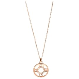 Tiffany & Co-TIFFANY & CO. Ciondolo Atlante in 18k Rose Gold 02 ctw-Metallico