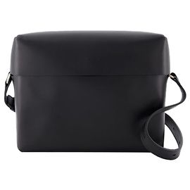 Borsa a tracolla con coperchio - Jil Sander - Pelle - Nera Nero