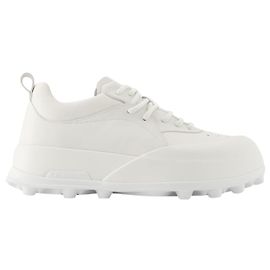 Sneakers - Jil Sander - Leather - Porcelain White White