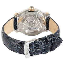 Chopard-Chopard esporte feliz 278608-6003 Relógio feminino em aço inoxidável/Rosa ouro-Prata,Metálico