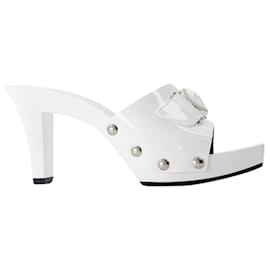Versace-T.60 Pumps - Versace - Leather - White-White