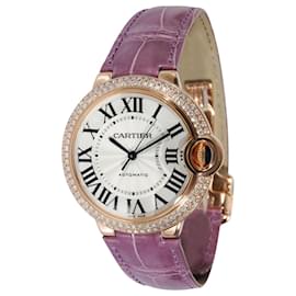 Cartier-Cartier Ballon Bleu WJBB0009 Relógio unissex 18kt rosa ouro-Metálico