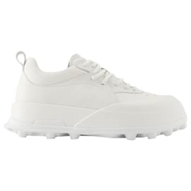Jil Sander-Sneakers - Jil Sander - Leather - Porcelain White-White