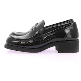 Miu Miu-Botins MIU MIU T.eu 38.5 Couro-Preto