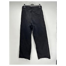 Autre Marque-Jeans RAEY T.US 28 Algodão-Preto