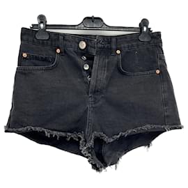 Autre Marque-Pantalones cortos RAEY.US 24 Algodón-Negro