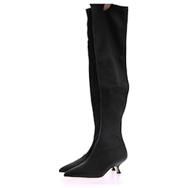 Autre Marque-NON SIGNE / UNSIGNED  Boots T.eu 39.5 polyester-Black