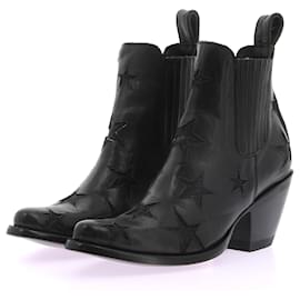 Mexicana-MEXICANA  Ankle boots T.eu 36 leather-Black