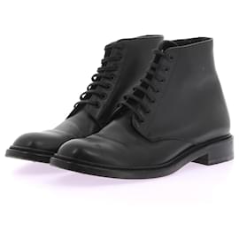 Saint Laurent-SAINT LAURENT  Ankle boots T.eu 37 leather-Black