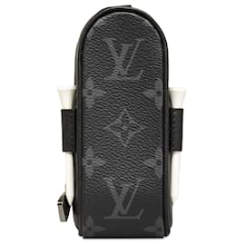 Louis Vuitton-Louis Vuitton Black Monogram Eclipse Andrews Golf Kit-Black