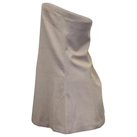 Autre Marque-Das trägerlose Oberteil und die Hose des Frankie Shop Kit aus beigem Polyester-Beige