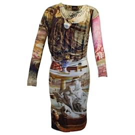Vivienne Westwood-Vivienne Westwood Anglomania-Kleid mit Druck aus mehrfarbiger Viskose-Andere