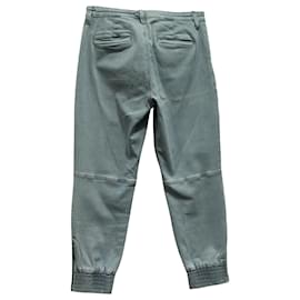J Brand-J Brand Arkin Cropped Jeans aus hellblauer Baumwolle-Blau,Hellblau