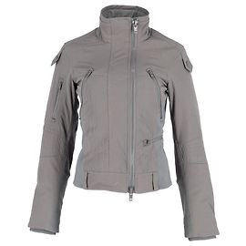 Stella Mc Cartney Adidas x Stella McCartney Skijacke aus grauem Polyamid Braun
