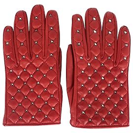 Valentino Garavani Sie sind die perfekte luxuriöse Ergänzung zu einem Herbstmantel oder einem auffälligen Abend-Outfit.  Rot Bordeaux