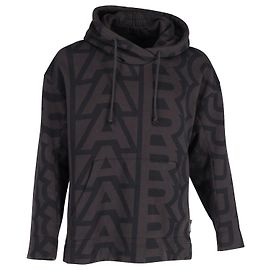Marc Jacobs Monogram Drawstring Hoodie in Brown Cotton Other