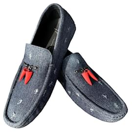 Giuseppe Zanotti-Sapatos Loafers Slip Ons-Azul