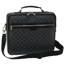 Louis Vuitton-LOUIS VUITTON Damier Grafitte Steve Business Bag 2way N58030 LV Auth 66283-Other