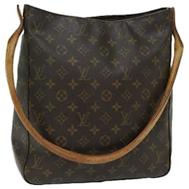 Louis Vuitton-LOUIS VUITTON Monogram Looping GM Shoulder Bag M51145 LV Auth yk10969-Monogram