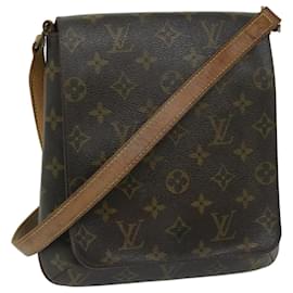 Louis Vuitton-LOUIS VUITTON Monogram Musette Salsa Long Shoulder Bag M51387 LV Auth 67179-Monogram