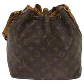 Louis Vuitton-LOUIS VUITTON Monogram Petit Noe Shoulder Bag M42226 LV Auth 67407-Monogram